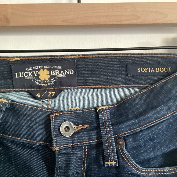 Lucky Brand Sophia Boot Jeans size 4/27 - Picture 8 of 10